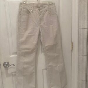 GAP Vintage 90s Y2K Beige Flare Chino Khaki Pants